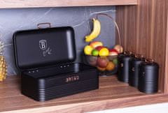 Berlingerhaus Kruh BH-6753 and food container set of 4 Black Rose Collection