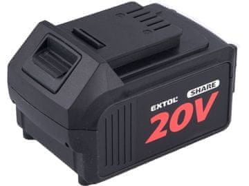 Extol Energy Polnilna baterija 8891886 rechargeable battery SHARE20V, 8000mAh
