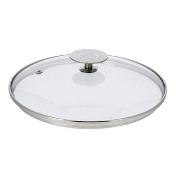 de Buyer Pokrov 3429.14, glass lid, diameter 14 cm, stainless steel edges