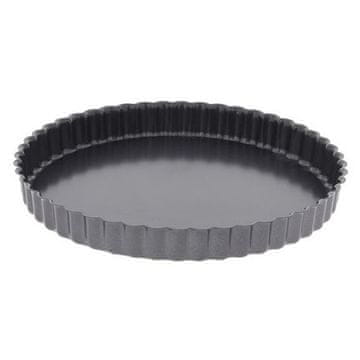 de Buyer Model za torto 4705.32, grooved, solid bottom, iron material, non-stick, diameter 32 cm
