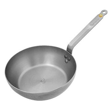 de Buyer Jeklena ponev 5614.28, Mineral B Element, deep, steel, diameter 28 cm