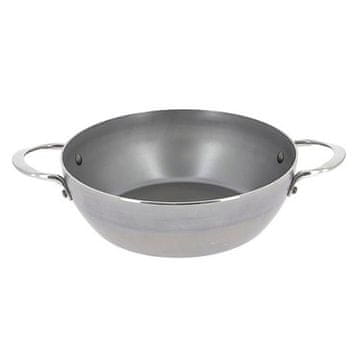 de Buyer Jeklena ponev 5654.24, Mineral B Element, deep, steel, diameter 24 cm