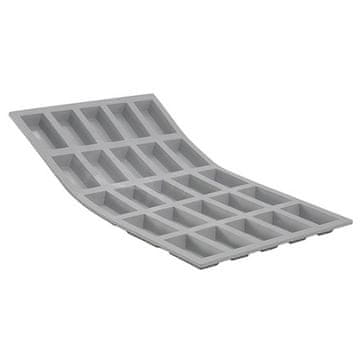 de Buyer Pekač 1852.01D, mini financiers (rectangles), 25 pieces, 30 x 20 cm, silicone