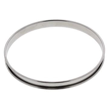 de Buyer Okrogli okvir 3091.22N, round frame, 22 cm, for making cakes and quiches, smooth inner surface