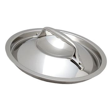 de Buyer Pokrov 3709.16N AFFINITY, lid, stainless steel, for the Affinity series, Prima Matera, Inocuivre, diameter 16 cm