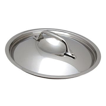 de Buyer Pokrov 3709.20N AFFINITY, lid, stainless steel, for the Affinity series, Prima Matera, Inocuivre, diameter 20 cm