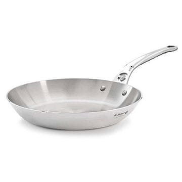 de Buyer Ponev 3724.20, AFFINITY, frying pan, stainless steel, non-deformable, stainless steel handle, dishwasher safe, for all hobs, diameter 20 cm, height 4 cm