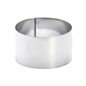 de Buyer Obroč za torto 3989.08, round, diameter 8 cm, stainless steel, smooth inner surface