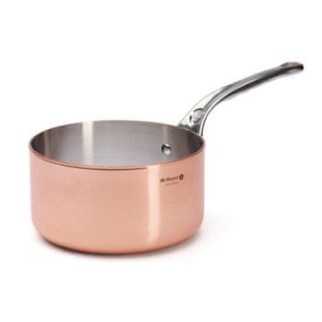 de Buyer Lonec iz nerjavečega jekla 6206.18 PRIMA MATERA, stainless steel handle, diameter 18 cm, height 9.3 cm, volume 2.5 L, weight: 1.66 kg