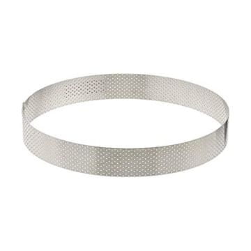 de Buyer Okrogli okvir 3098.10, perforated, diameter 28.5 cm, stainless steel