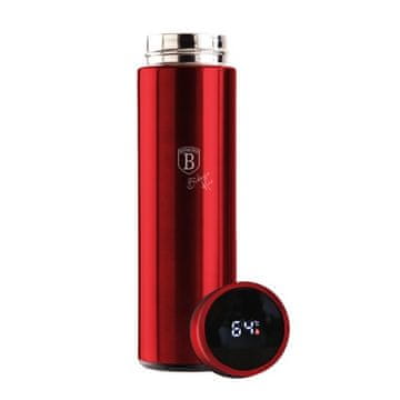 Berlingerhaus Termoska BH-7955 stainless steel with LED display 450 ml Burgundy Edition