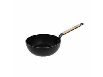 de Buyer Ponev z nelepljivim premazom 8788.24, Choc B BOIS, non-stick, deep, 24 cm
