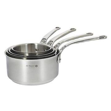 de Buyer Set posod 3410.04 MILADY, steel, 4 ks, 14/16/18/20 cm, 1,2/1,6/2,2/3 L