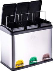 Dirt Devil Koš za smeti for sorted waste 3 x 15 l