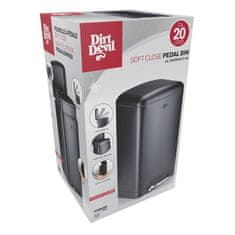 Dirt Devil Koš za smeti walk-on 20 l silent closing black