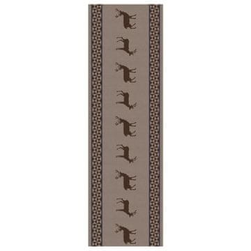 Kela Tekač za mizo KL-12267 cotton Henrik brown