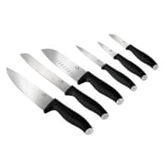 Berlingerhaus Komplet nožev BH-2950 stainless steel 6 pcs Matte Black Collection