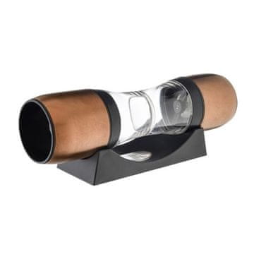 Bergner Dvostranski mlinček za sol in poper BG-48520-RGD with stand