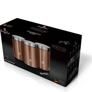 Berlingerhaus Posoda za hrano BH-6720 Set of 3 Rosegold Metallic Line
