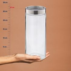 Kela Posoda za hrano KL-15297 Kara glass transparent 27.0cm 11.0cm 2.1l