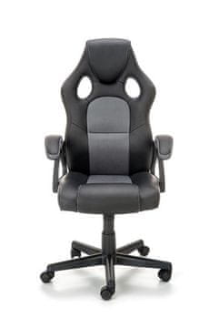 Halmar Pisarniški stol BERKEL black-gray (1p=1szt)