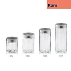 Kela Posoda za hrano KL-15297 Kara glass transparent 27.0cm 11.0cm 2.1l