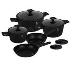 Berlingerhaus Set posod BH-8197 10 ks Matte Black Collection