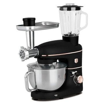Berlingerhaus Kuhinjski robot BH-9534 with grinder and blender 1500 W Black Rose Collection