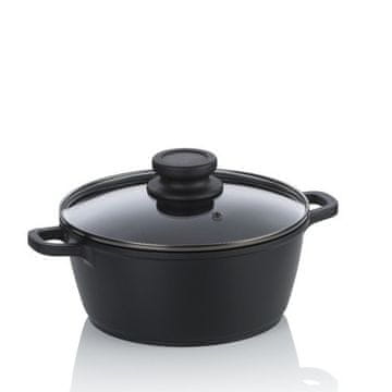 Kela Lonec KL-15170 Atura cast aluminum black 20 cm 1.7 l