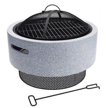 ProGarden Kamin (KO-CM7000140) with grill grate and lid