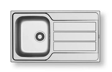 PYRAMIS Kuhinjsko korito iz nerjavečega jekla ATHENA 86x50 1B 1D