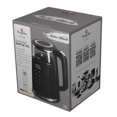 Berlingerhaus Električni kuhalnik vode BH-9476 1,7 l Black Silver Collection