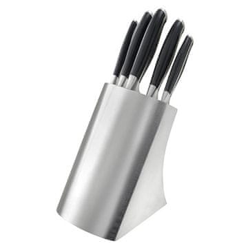 Sabatier Blok za nože 666482 GLASGOW, stainless steel, 5 Jupiter knives