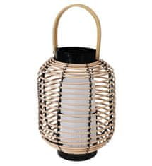 ProGarden Zunanja svetilka KO-AF5000710 Outdoor lantern with LED candle rattan 24 cm