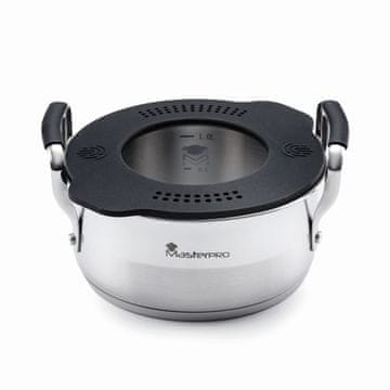 Masterpro Lonec s pokrovom BGEU-3777 SMART 16 cm stainless steel