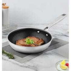 CS Solingen Ponev iz nerjavečega jekla z nelepljivo površino CS-097264 Triply DuraMax 24 cm