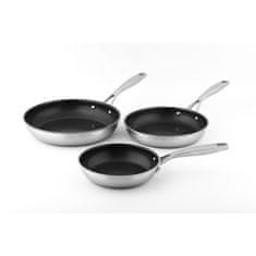 CS Solingen Ponev iz nerjavečega jekla z nelepljivo površino CS-097264 Triply DuraMax 24 cm