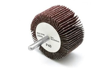 Ostatní Brusilno kolo Flap disc 60 x 30 mm, ? 6 mm, P40, on shank