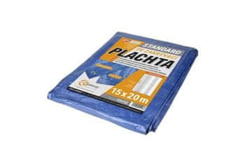 Enpro Jadrati STANDARD cover sheet, 15 x 20 m, 70 g/m?, blue - silver