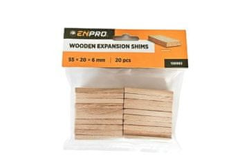 Enpro Dilatacijski spoji Wooden expansion washers, 55 x 20 x6 mm, 20 pcs.