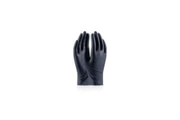 Ostatní Rokavica Disposable gloves GRIPPAZ 246A BLACK, powder-free, 50 pcs, size 11