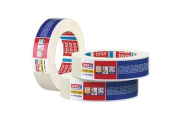Tesa Maskirni trak Masking tape, removable within 7 days, 50 m x 50 mm, yellow, 4348 Professional