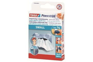 Tesa Lepilni trakovi Adhesive strips small, Powerstrips