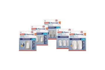 Tesa Kavelj Hook, waterproof, stainless steel, Powerstrips