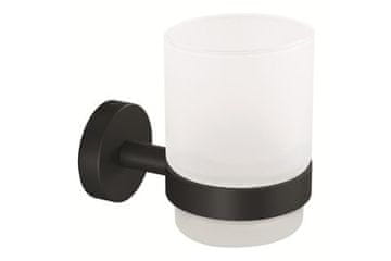 Tesa Držalo za skodelico za zobno ščetko Toothbrush Cup Holder, Moon Black