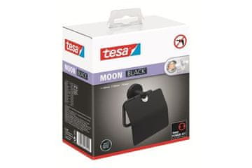 Tesa Držalo za toaletni papir Toilet Paper Holder, Moon Black