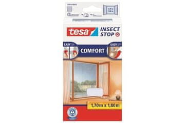 Tesa Mreža proti mrčesu Insect screen 1.7 m x 1.8 m, white, Comfort