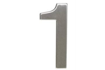 Walteco samolepilne številke Number 1, 50 mm, self-adhesive, stainless steel