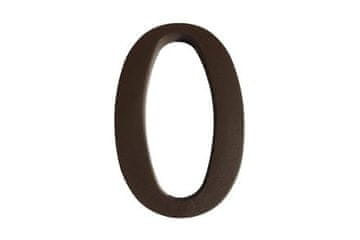 Walteco Številka Number 0, 180 mm, plastic brown