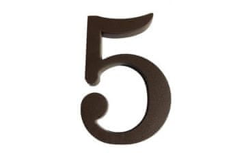 Walteco Številka Number 5, 180 mm, plastic brown